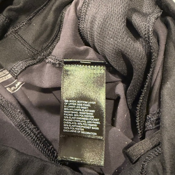 The North Face Womens Black Workout Running Activewear Pants - Small - Picture 7 of 8